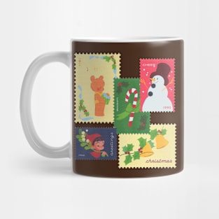 Christmas stamps Mug